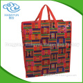 Professional manufacturers polypropylene reusable folding shopping bag and shopping bag design